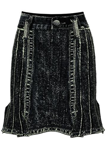 Dahlia Intarsia Stretch-knit Mini Skirt - - L (UK14 / L) - PH5 - Modalova