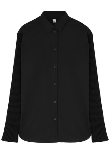 Totême Panelled Lyocell-blend Shirt - - 32 (UK4 / Xxs) - TOTÊME - Modalova