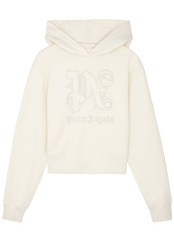 Logo-embroidered Hooded Cotton Sweatshirt - - XS (UK6 / XS) - Palm Angels - Modalova