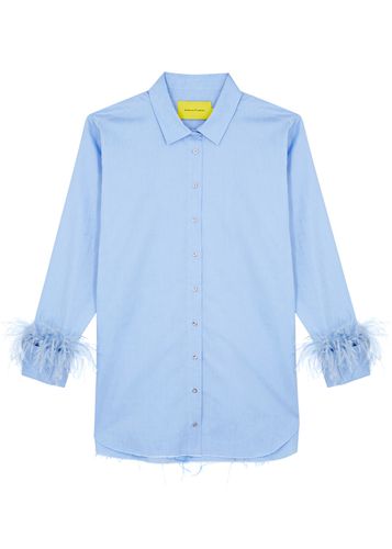 Feather-trimmed Cotton Shirt - - XS (UK6 / XS) - Marques' Almeida - Modalova