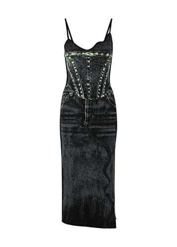 Jasmine Intarsia Stretch-knit Midi Dress - - M (UK12 / M) - PH5 - Modalova