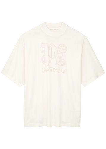 Logo-embroidered Cotton T-shirt - - L (UK14 / L) - Palm Angels - Modalova
