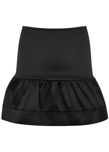 Peplum Satin Mini Skirt - - 32 (UK4 / Xxs) - Ganni - Modalova