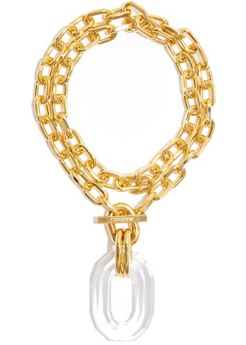 Double Chain XL Link -plated Necklace - Rabanne - Modalova
