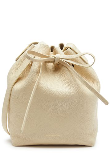 Soft Mini Leather Bucket bag - Ivory - Mansur Gavriel - Modalova