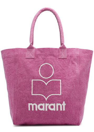 Yenky Logo-embroidered Canvas Tote - Pink - Isabel Marant - Modalova