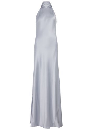 Sienna Halterneck Satin Maxi Dress - - 36 (UK8 / S) - Galvan - Modalova