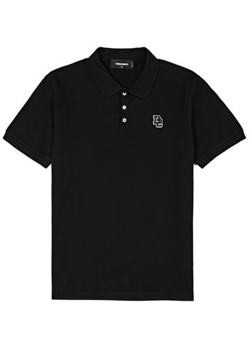 Logo Piqué Cotton-blend Polo Shirt - - M - Dsquared2 - Modalova