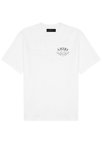 Arts District Logo-print Cotton T-shirt - Amiri - Modalova
