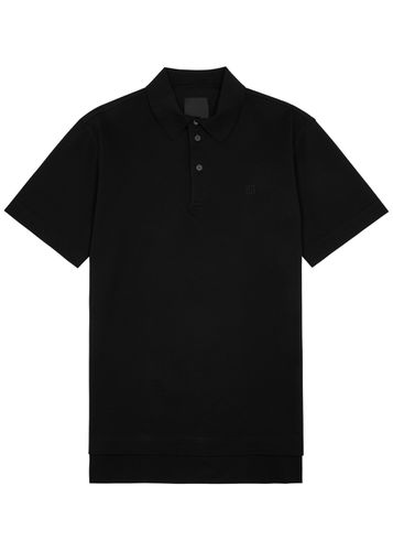 G-embroidered Piqué Cotton Polo Shirt - - M - Givenchy - Modalova