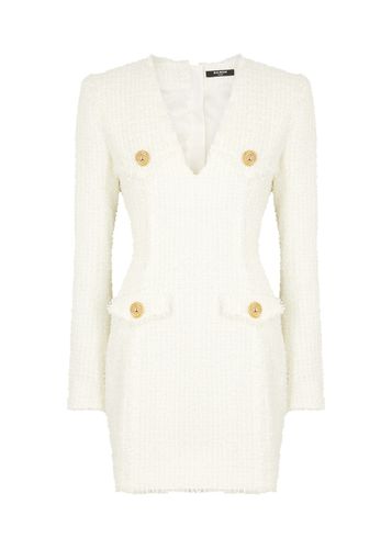 Tweed Mini Dress - - 34 (UK6 / XS) - Balmain - Modalova