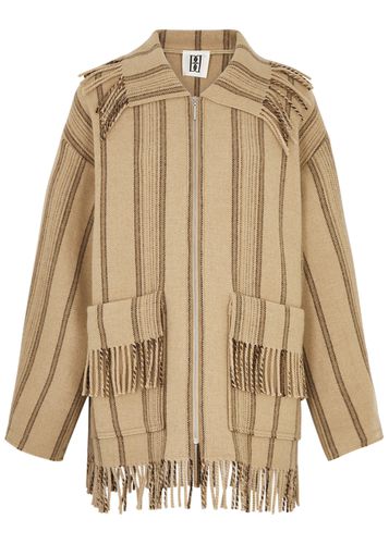 Bolou Striped Wool-blend Jacket - - 38 (UK10 / S) - By malene birger - Modalova
