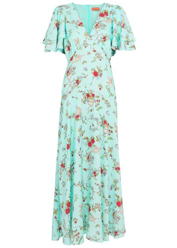 Tallulah Printed Satin Maxi Dress - - 14 (UK14 / L) - Kitri - Modalova