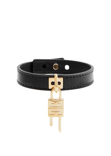 G Lock Leather Bracelet - Givenchy - Modalova