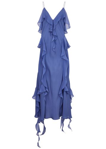 Pim Ruffled Silk-georgette Maxi Dress - - 8 (UK12 / M) - Khaite - Modalova