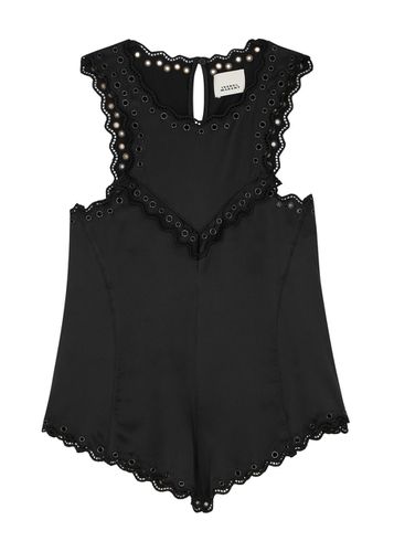 Amaya Eyelet-embellished Silk Tank - - 38 (UK10 / S) - Isabel Marant - Modalova