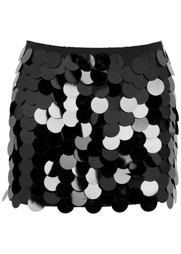 Haile Paillette-embellished Satin Mini Skirt - - 10 (UK10 / S) - 16 Arlington - Modalova
