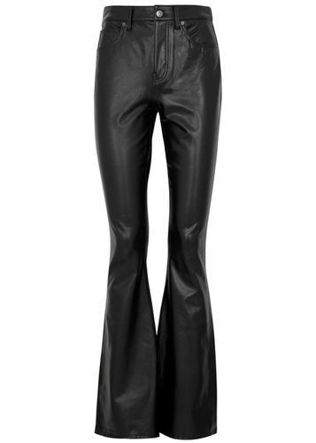 Beverly Flared Faux-leather Trousers - - 25 (W25 / UK6 / XS) - Veronica Beard - Modalova