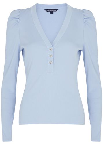 Dekalb Ribbed Stretch-cotton top - - XL (UK16 / XL) - Veronica Beard - Modalova