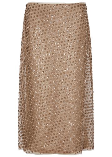 Sequin-embellished Tulle Midi Skirt - - 10 (UK14 / L) - Vince - Modalova