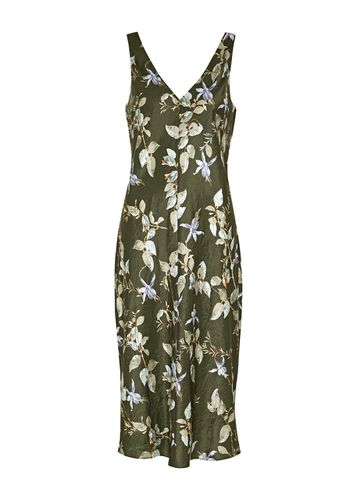 Floral-print Crinkled Satin Slip Dress - - XS (UK6 / XS) - Vince - Modalova