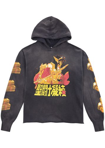 Saint Anime Printed Hooded Cotton Sweatshirt - - XL - Saint MXXXXXX - Modalova
