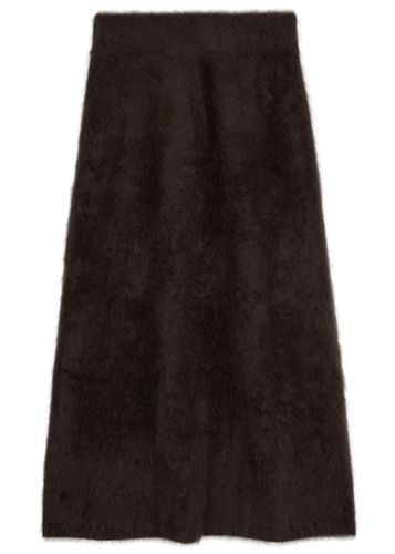 Asta Brushed Cashmere Midi Skirt - - 1 (UK 8-10 / S-M) - Lisa Yang - Modalova