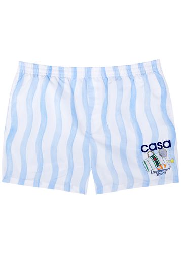Striped Logo-print Shell Swim Shorts - CASABLANCA - Modalova