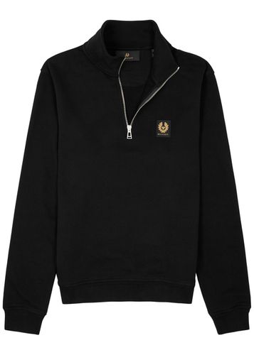 Half-zip Logo Cotton Sweatshirt - - L - Belstaff - Modalova