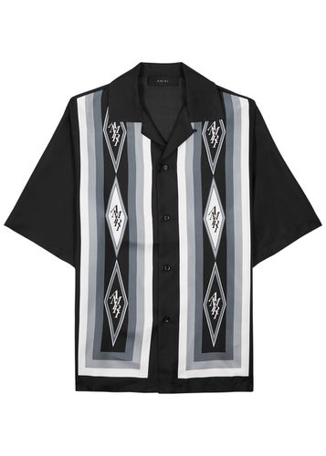 Printed Silk-satin Shirt - - XL - Amiri - Modalova