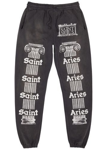 Saint Aries Printed Cotton Sweatpants - - L - Saint MXXXXXX - Modalova