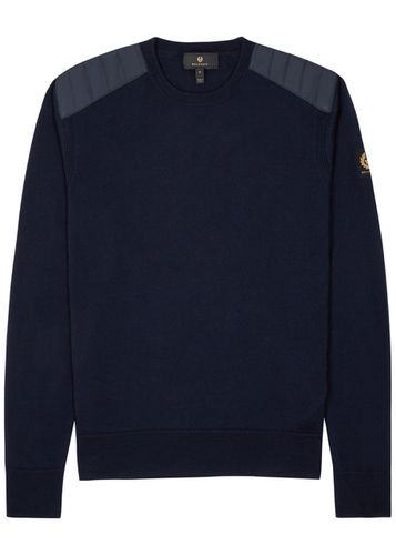 Kerrigan Panelled Wool Jumper - - L - Belstaff - Modalova