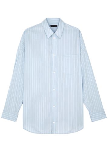 Cocoon Striped Cotton-poplin Shirt - - 38 (UK10 / S) - Balenciaga - Modalova
