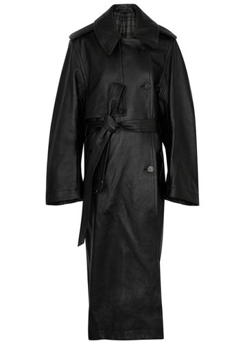 Cocoon Leather Trench Coat - - 36 (UK8 / S) - Balenciaga - Modalova