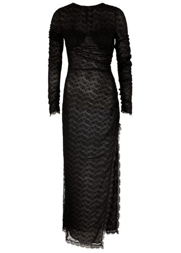 Open-back Ruched Lace Maxi Dress - - 42 (UK10 / S) - Alessandra Rich - Modalova