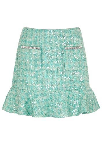Embellished Bouclé Tweed Mini Skirt - - 6 (UK6 / XS) - Self-portrait - Modalova