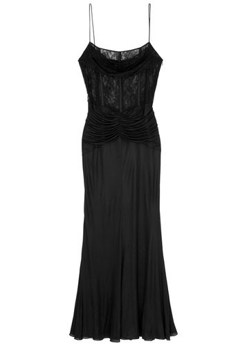 Corset Lace Maxi Dress - - 40 (UK8 / S) - Alessandra Rich - Modalova
