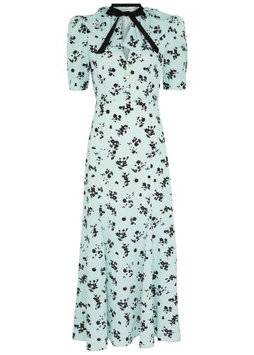 Floral-print Silk Maxi Dress - - 44 (UK12 / M) - Alessandra Rich - Modalova