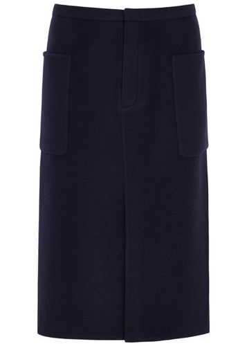 Brushed Wool-blend Midi Skirt - - 6 (UK10 / S) - Vince - Modalova