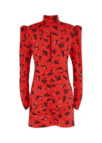 Floral-print Silk Mini Dress - - 40 (UK8 / S) - Alessandra Rich - Modalova
