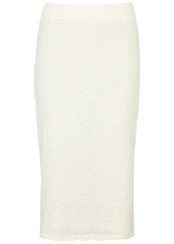 Smocked Stretch-cotton Midi Skirt - - L (UK14 / L) - Vince - Modalova