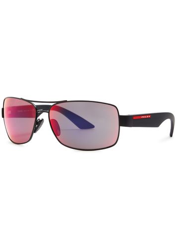 Aviator-style Sunglasses - Prada Linea Rossa - Modalova
