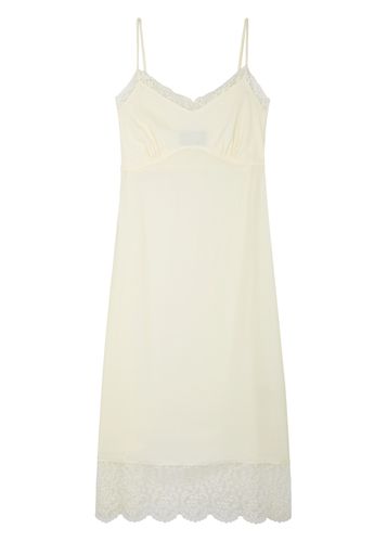 Lace-trimmed Crepe-de-chine Slip Dress - - 8 (UK8 / S) - SIMONE ROCHA - Modalova