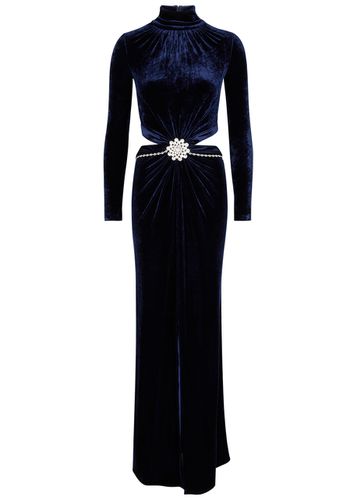 Crystal-embellished Velvet Gown - - 34 (UK6 / XS) - Rabanne - Modalova