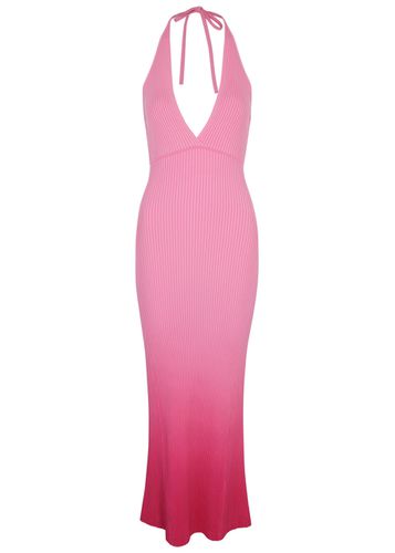 Dégradé Ribbed-knit Maxi Dress - - S (UK8-10 / S) - DAVID KOMA - Modalova