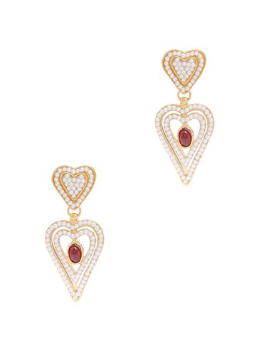 Amore 18kt Gold-plated Drop Earrings - Soru Jewellery - Modalova