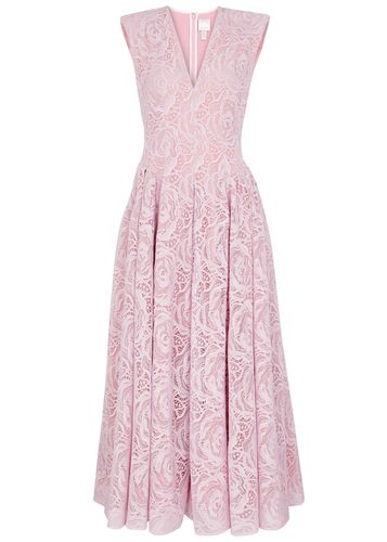 Claret Guipure Lace Maxi Dress - - 12 (UK12 / M) - HUISHAN ZHANG - Modalova