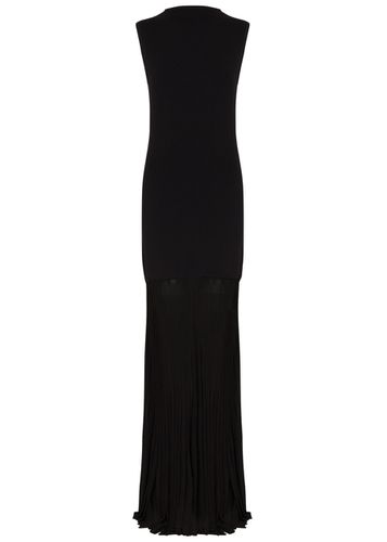 Totême Panelled Knitted Plissé Maxi Dress - - L (UK14 / L) - TOTÊME - Modalova