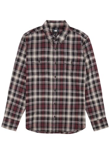 Everett Checked Cotton-blend Shirt - - L - Paige - Modalova