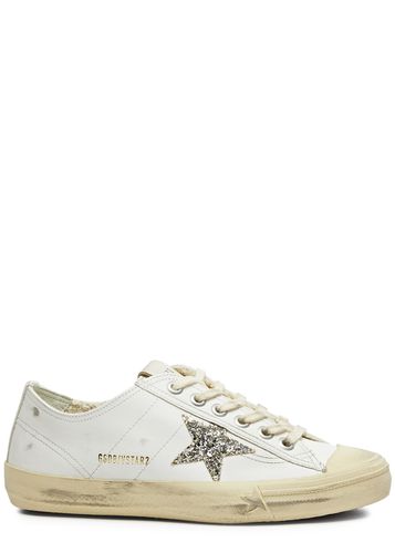 V-Star 2 Distressed Leather Sneakers - - 37 (IT37 / UK4), Trainers, Ripped - 37 (IT37 / UK4) - Golden Goose - Modalova